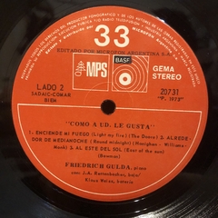 Friedrich Gulda – Como A Ud Le Gusta (As You Like It) en internet