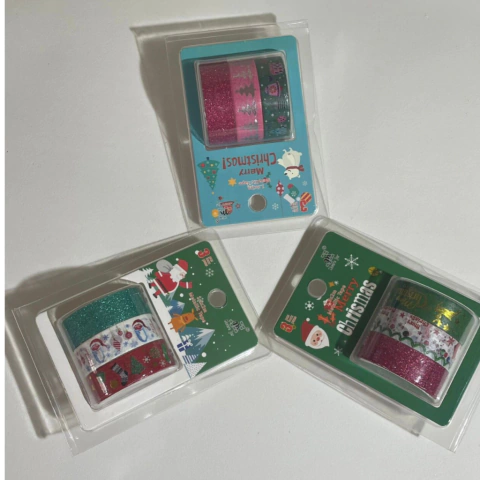 Blister Washi Tape Natalina c/ 3 und