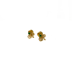 Arete Topo de Oro LIBÉLULA VERDE