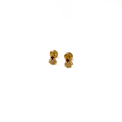 Arete Topo de Oro MOSCA ROJA