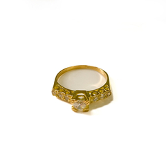 Anillo Compromiso de Oro 001 - comprar en línea