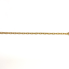 Cadena de oro Ancora Diamantada 40