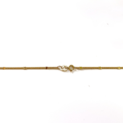 Cadena de Oro Barbada Picada 40 - comprar en línea