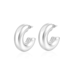 Arracada "C" chunky - comprar en línea