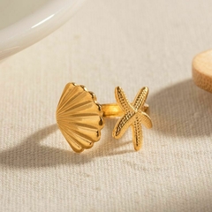 Anillo Concha y Estrella