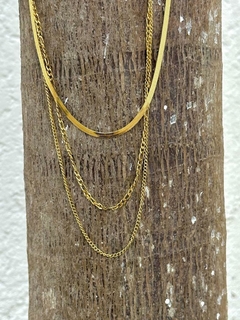 Conjunto layer snake con cadenitas