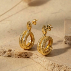 Aretes Serpiente gigantes - comprar en línea
