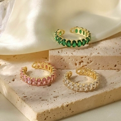 Anillo Cristales