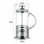 Cafeteira Prensa Francesa Cremeira Vidro E Aço Inox 350ml - oGold Store