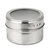 Porta Temperos Magnético Em Aço Inox Com 4 Peças + Suporte - comprar online