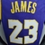 Jersey Lebron James Los Angeles Lakers Theme Purple Round Neck 2022-2023 - loja online