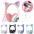Fone De Ouvido Headset Sem Fio Orelha de Gato Gatinho Cat 5.0 Bluetooth Ear Com Led Rgb Original TWS