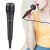 Microfone Dinâmico Profissional Palestras Com Fio Cabo P10