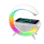Luminária G de Mesa RGB Inteligente Smart Alto-falante Bluetooth Com Carregamento Indução Celular - comprar online