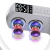 Luminária G de Mesa RGB Inteligente Smart Alto-falante Bluetooth Com Carregamento Indução Celular - comprar online