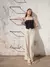 Wide leg Lino Olivia