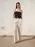 Wide leg Lino Olivia - comprar online