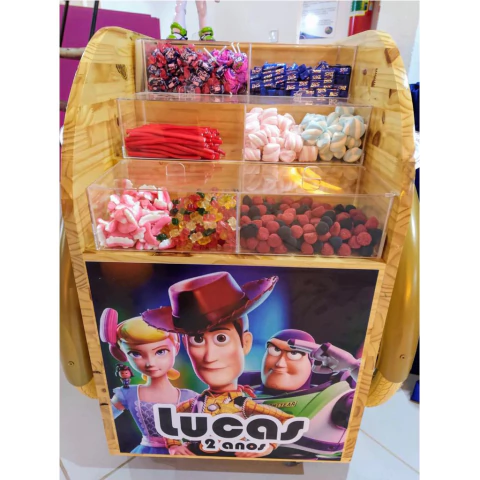 Carrinho Mix de doces