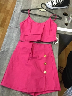 Conjunto de 3 Piezas con Pollera Colores 26509