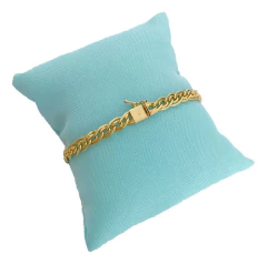 Pulseira Masculina Romana Oca 6mm Ouro 18k 750 Legítimo na internet