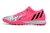 Chuteira Society Adidas Predator 22 3 Low - Rosa+ Prata