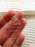 Anillo Corazon con doble banda - Victoria Reta 