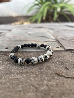 Pulsera Jaspe Dalmata - tienda online