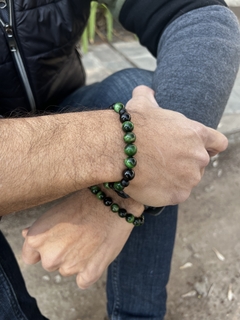 Pulsera Ojo de tigre Verde - Dugi Rat Indumentaria y accesorios - motocicletas