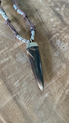 Collar de punta de asta tejido. - Dugi Rat Indumentaria y accesorios - motocicletas