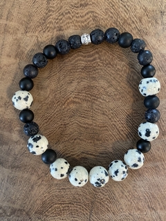 Pulsera Jaspe Dalmata en internet