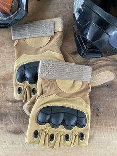 Guantes Tácticos, medio dedo
