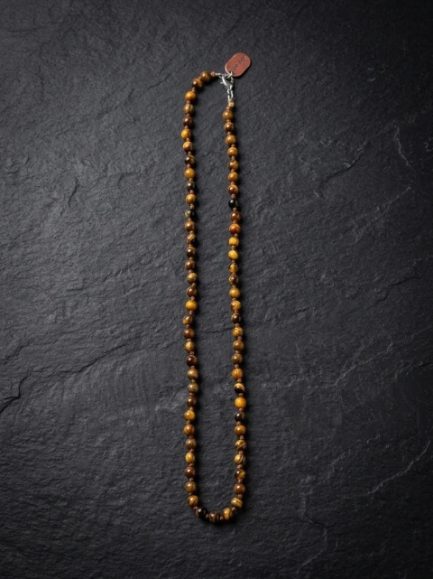 Collar Ojo de Tigre Tejido
