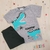 CONJUNTO INFANTIL/CAMISETA + SHORTS MOLETINHO