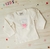 CAMISETA INFANTIL FEMININA EM ALGODÃO MANGA LONGA