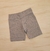 BERMUDA DE COTON INFANTIL CINZA