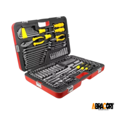 Juego de tubos y herramientas Stanley Racing 150 piezas