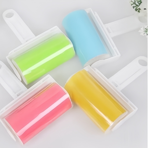 Rolo Tira Pelos, Fiapos, Poeiras Lavável Multiuso