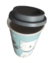 Vaso de Porcelana con Tapa de Gatitos 400ml