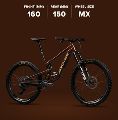 Santa Cruz BRONSON 5 MX 2025 C ROOT BEER, L, KIT R - comprar en línea