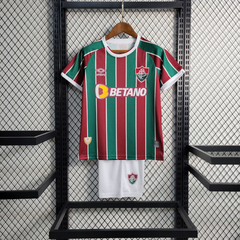 kit infantil fluminense 2023 - kit para crianças do fluminense - kit infantil do fluminense umbro - kit infantil umbro fluminense tricolor 