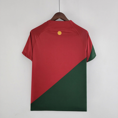 Camisa Portugal I 22/23 - Masculino Torcedor - Vermelho e Verde na internet