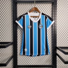 CAMISA GREMIO VERSAO FEMININA, CAMISA GREMIO FEMININA, CAMISA TRICOLOR FEMININA 2024, CAMISA TRICOLOR DO GREMIO 2024, NOVA CAMISA TRICOLOR 2024