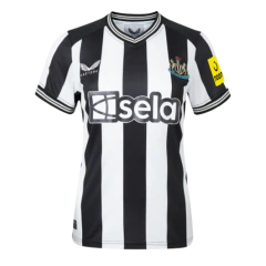 Camisa Newcastle I 23/24 - Feminina Torcedor - Preto e Branco