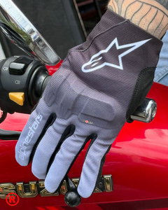 GUANTES ALPINESTARS REEF V2 NEG BLA - tienda online