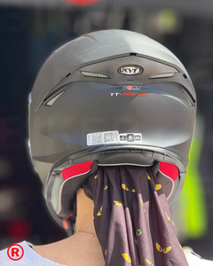 CASCO KYT TT REVO NEGRO MATE - BIKERHOUSE