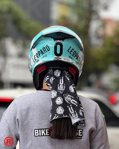 Imagen de CASCO KYT TT REVO LEOPARD TRICOLORE