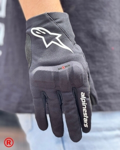 GUANTES ALPINESTARS REEF V2 NEG BLAN - BIKERHOUSE