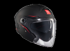 CASCO MT COSMO SV SOLID A1 NEGRO MATE en internet