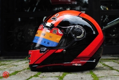 CASCO MT JARAMA SV CARGO B5 ROJO BRILLO - tienda online