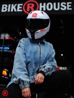 CASCO MT REVENGE 2 S BLANCO PERLA BRILLO - comprar online